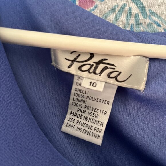 Patra Elegant Formal Dress  Blue  Size 10  Mother of the Bride, Wedding - Picture 6 of 6